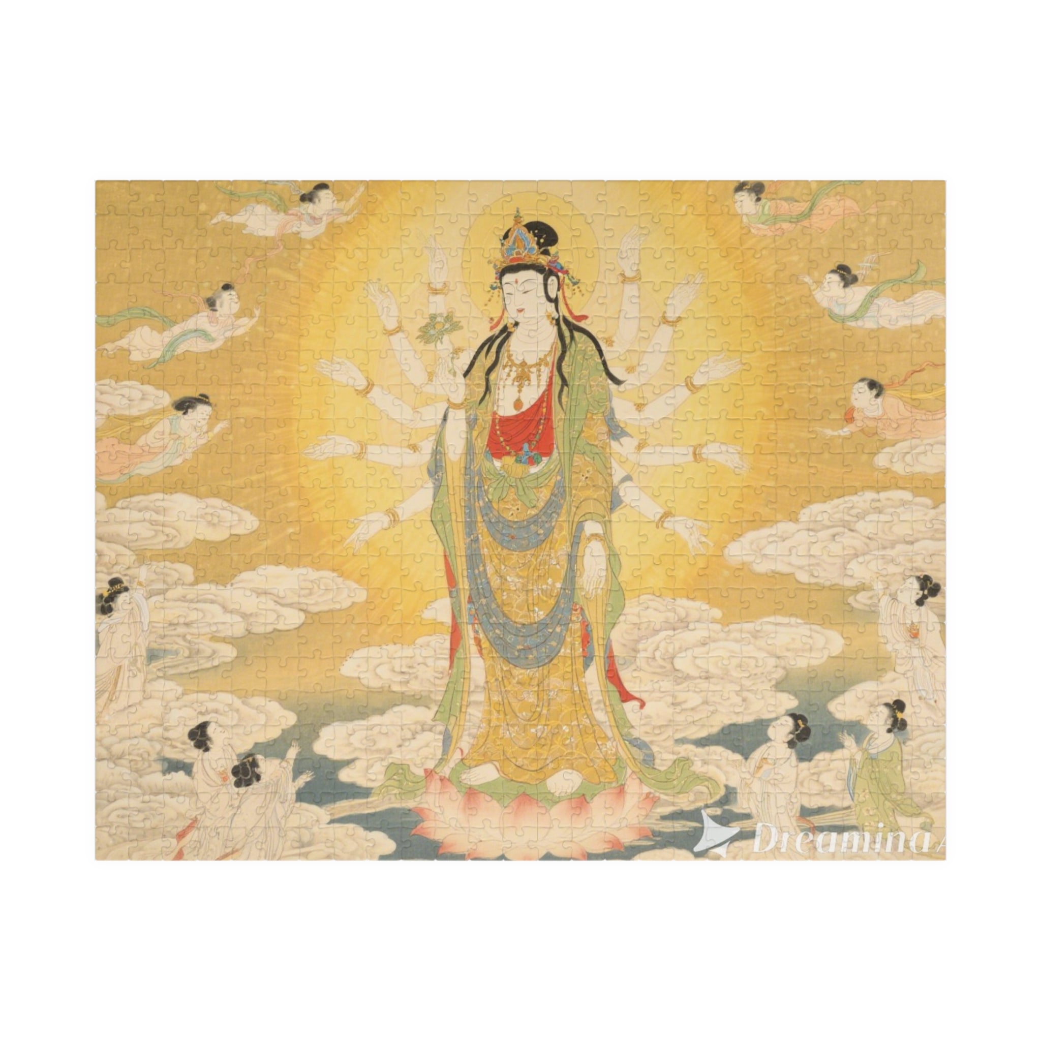 Puzzle - Serene Buddha, 1014 Piece, Meditation Art, Mindfulness Gift, Family Activity