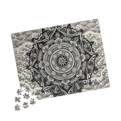 Intricate Mandala Puzzle | 110, 252, 520, 1014-Piece | Mindfulness Gift, Home Decor, Relaxation, Family Fun, Meditation