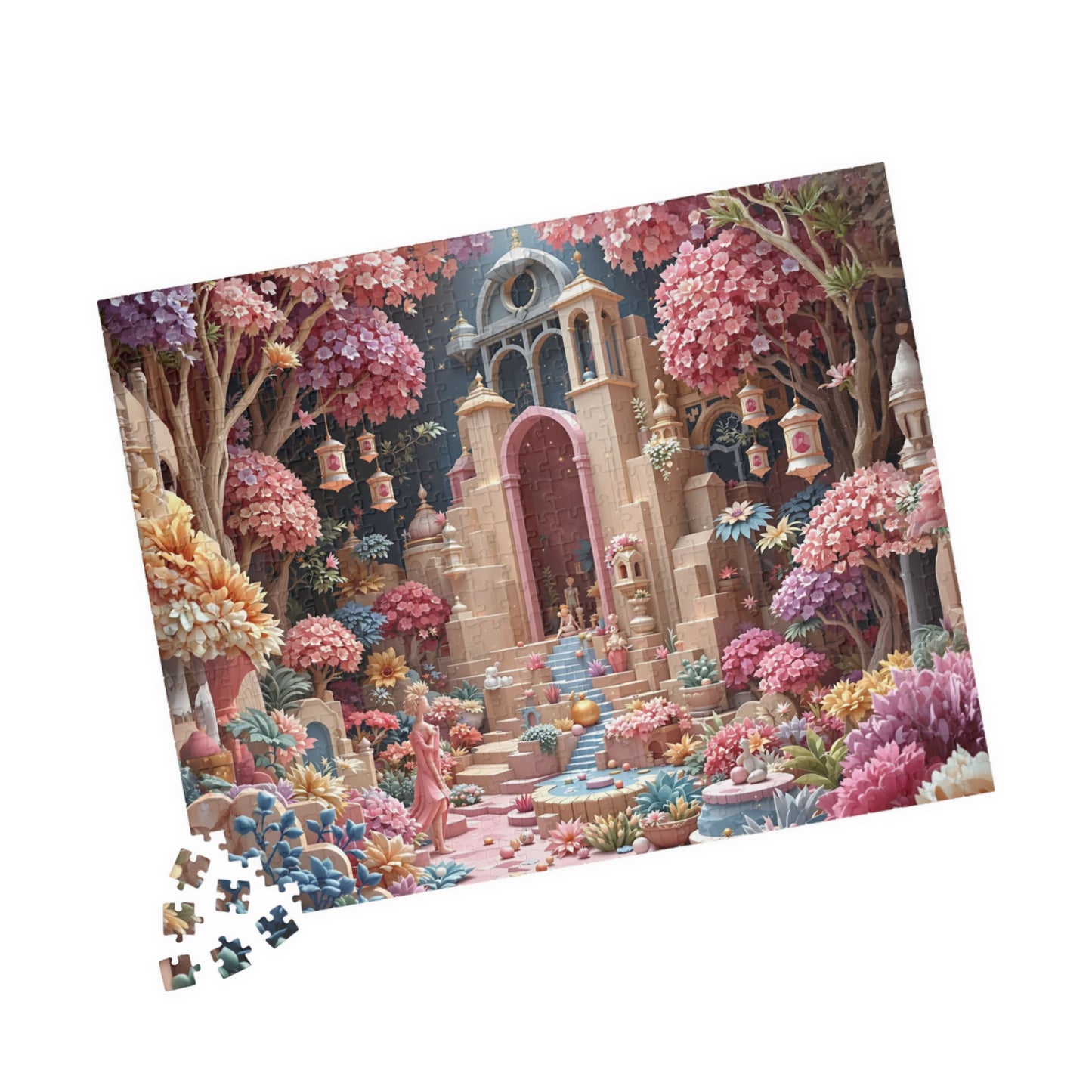 Fantasy Garden Puzzle - Enchanting 110, 252, 520-Piece Jigsaw for Relaxation and Fun, Perfect Gift for Puzzle Lovers, Family [...]