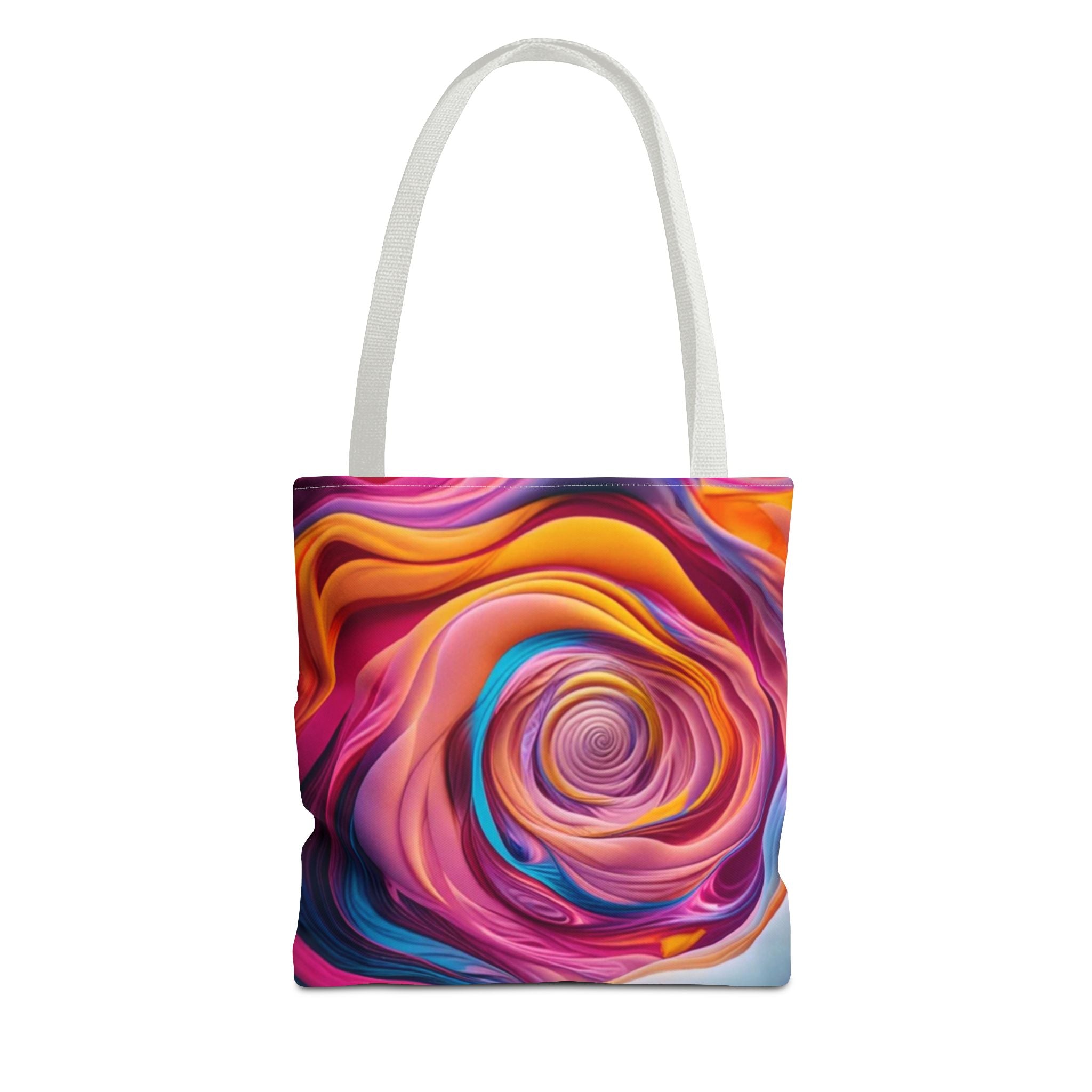 Artistic Floral Tote Bag, Colorful Shoulder Bag, Bohemian Style Tote, Gift for Flower Lovers, Shopping Bag, Eco-Friendly Canvas