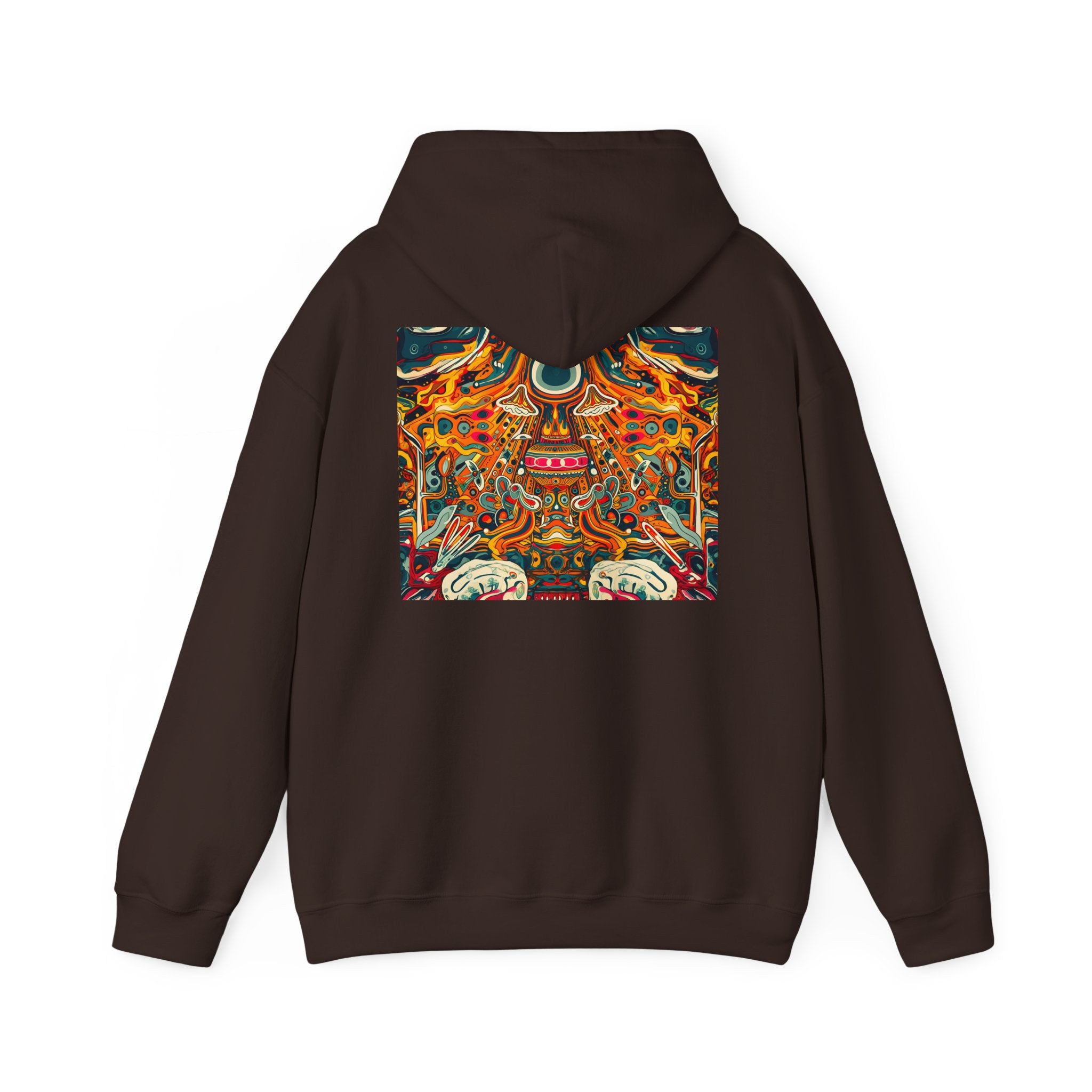 Psychedelic Abstract Hoodie – Vibrant Trippy Art Pullover