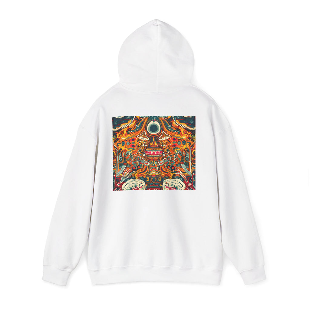 Psychedelic Abstract Hoodie – Vibrant Trippy Art Pullover