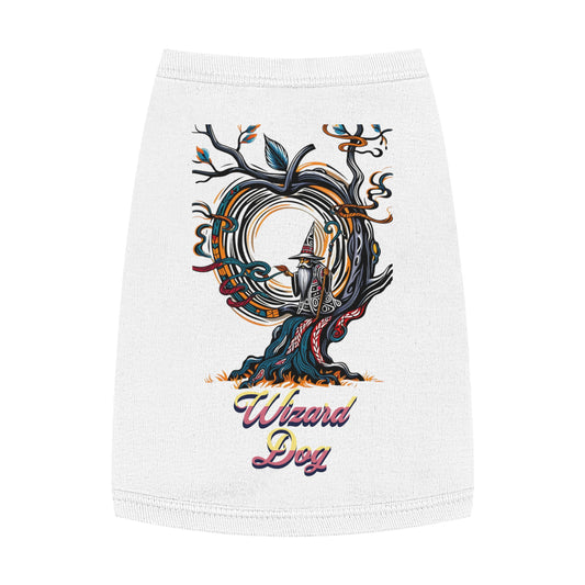 Wizard Dog Pet Tank Top, Cute Dog Shirt, Pet Apparel, Adorable Pet Gift, Dog Lover Gift, Halloween Dog Costume