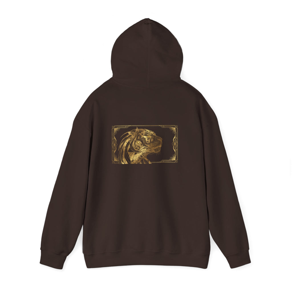 Leo Pride Hoodie — Gold Lion Art "Be Fierce" Sweatshirt