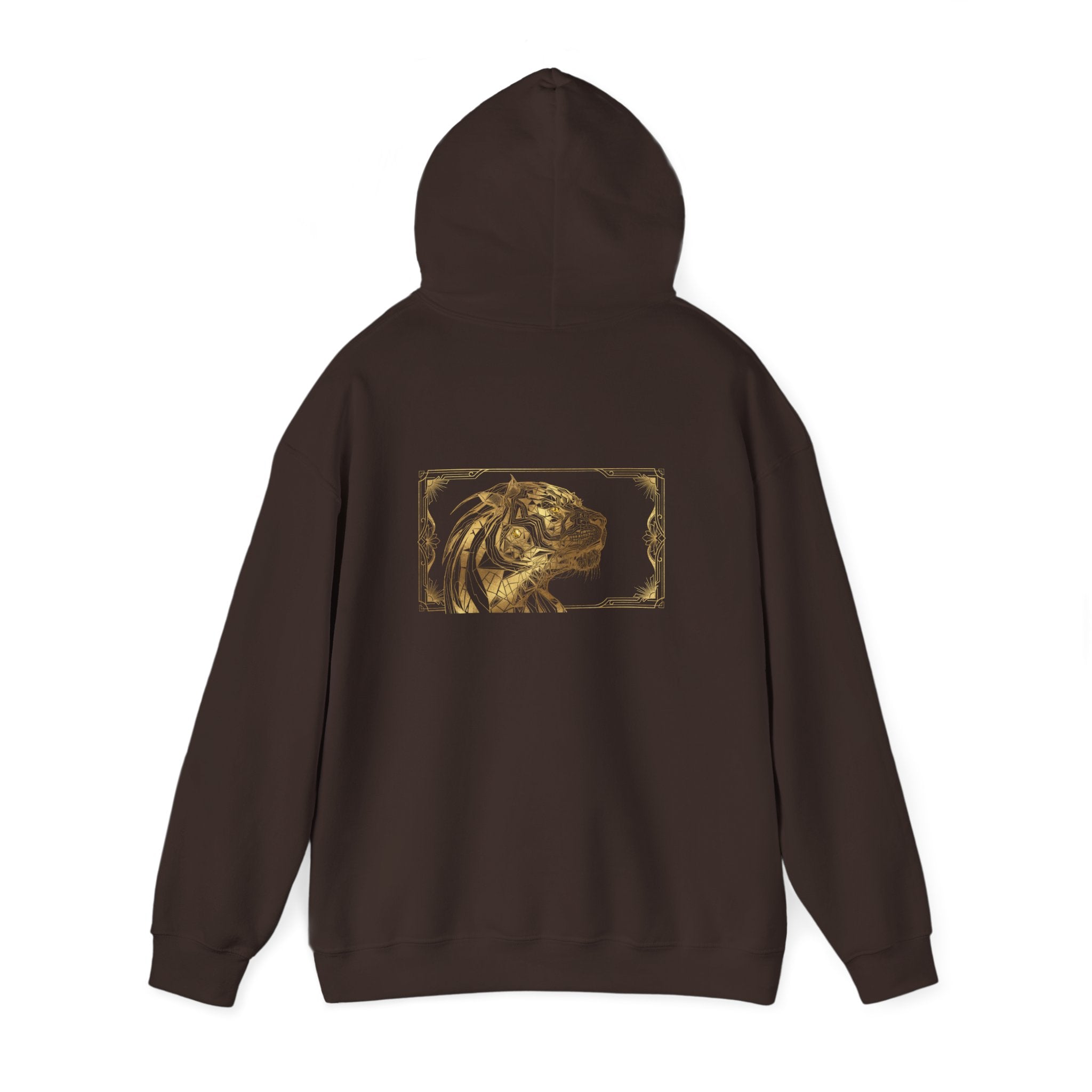 Leo Pride Hoodie — Gold Lion Art "Be Fierce" Sweatshirt