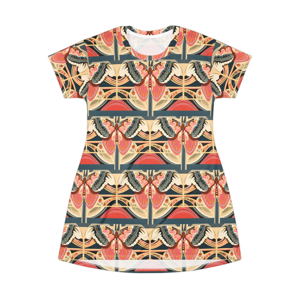 Deco Butterfly T-Shirt Dress