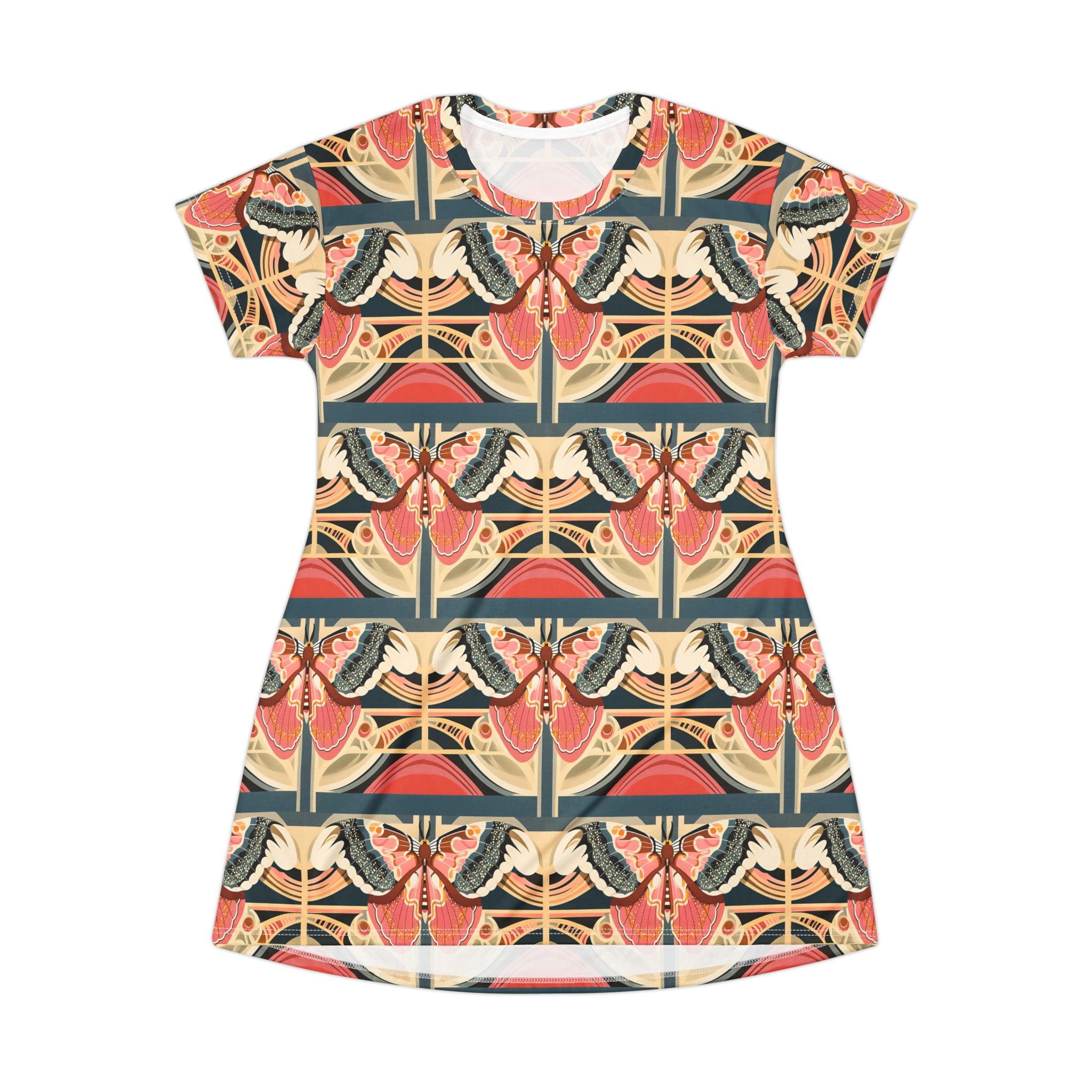 Deco Butterfly T-Shirt Dress