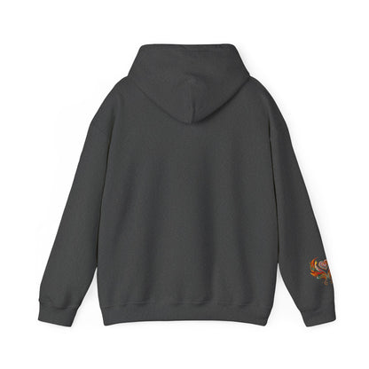 Colorful Heart Design Hooded Sweatshirt, Cozy Sweatshirt, Unisex Pullover, Gift for Him, Gift for Her, Casual Wear, Layering Essentials