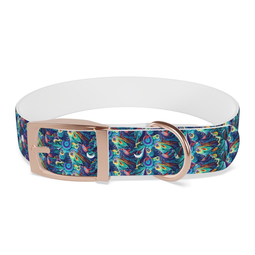 Dog Collar - Colorful and Heartwarming  Floral Design