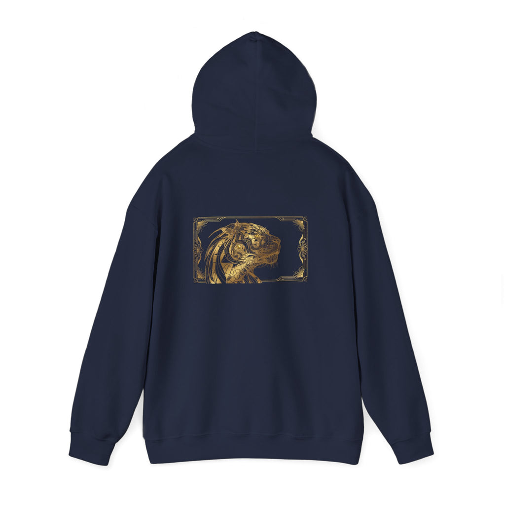 Leo Pride Hoodie — Gold Lion Art "Be Fierce" Sweatshirt