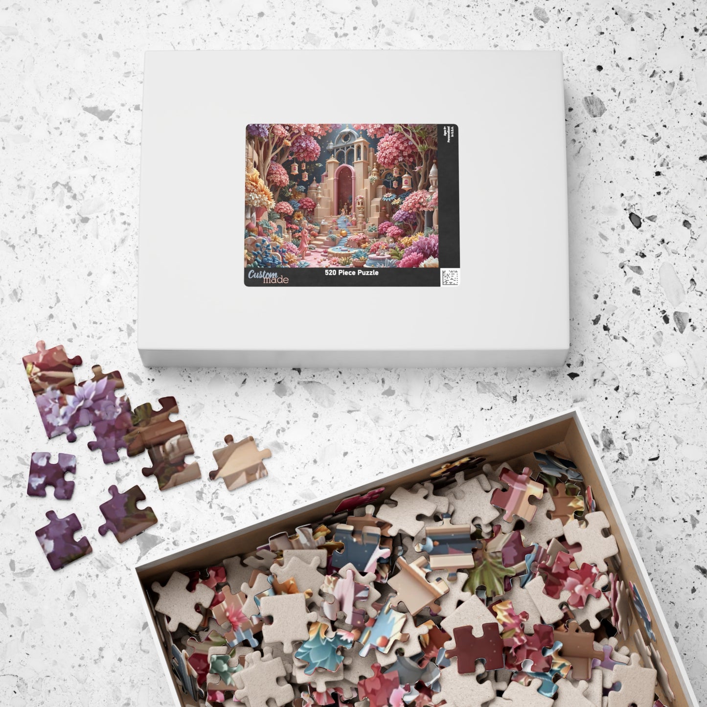 Fantasy Garden Puzzle - Enchanting 110, 252, 520-Piece Jigsaw for Relaxation and Fun, Perfect Gift for Puzzle Lovers, Family [...]
