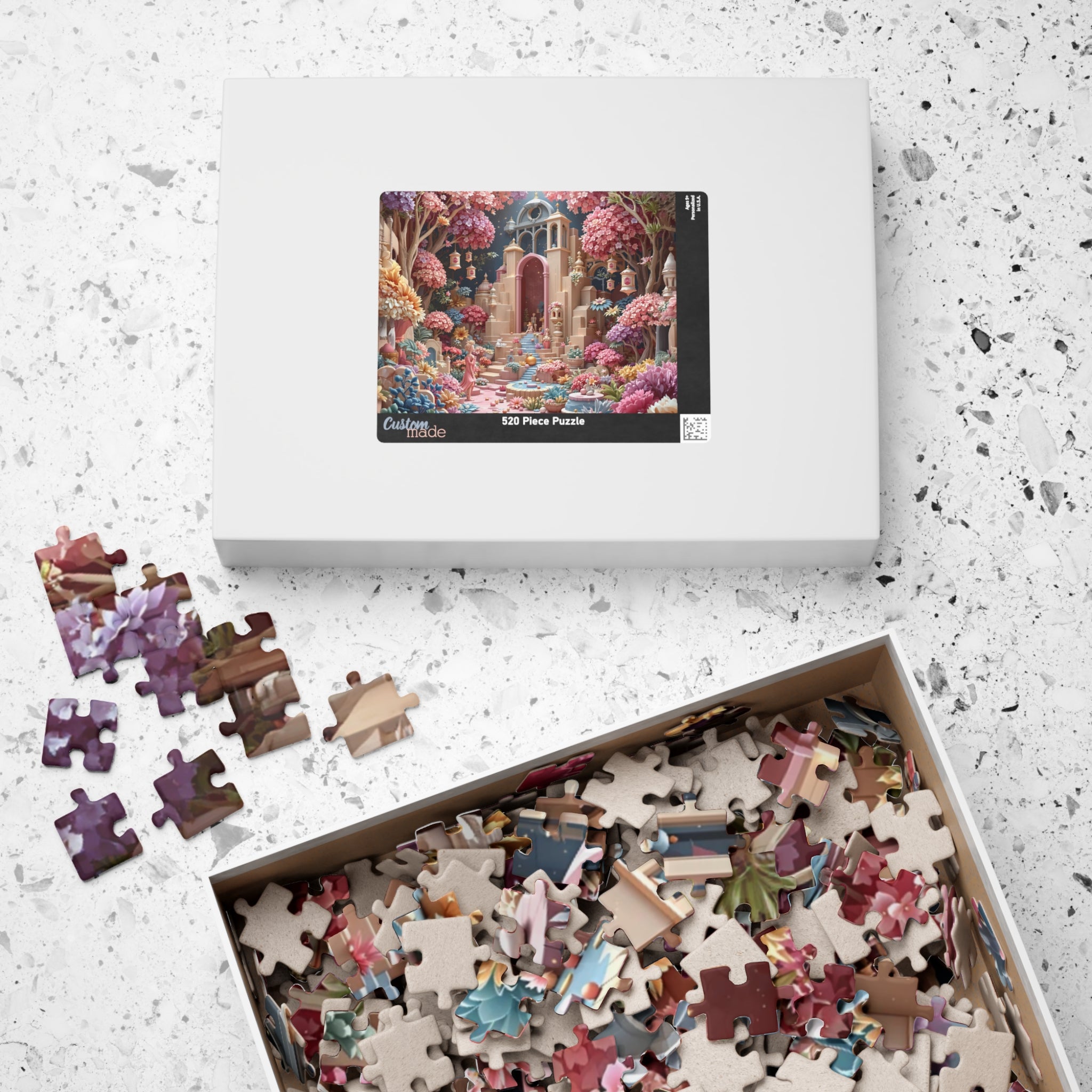 Fantasy Garden Puzzle - Enchanting 110, 252, 520-Piece Jigsaw for Relaxation and Fun, Perfect Gift for Puzzle Lovers, Family [...]