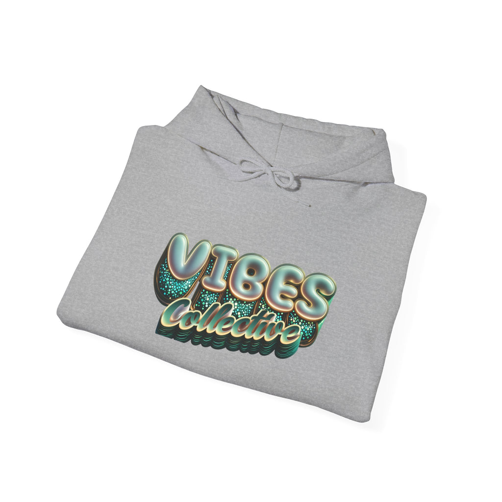 Vibes Collective Hoodie — Decorative Moth Graphic Streetwear