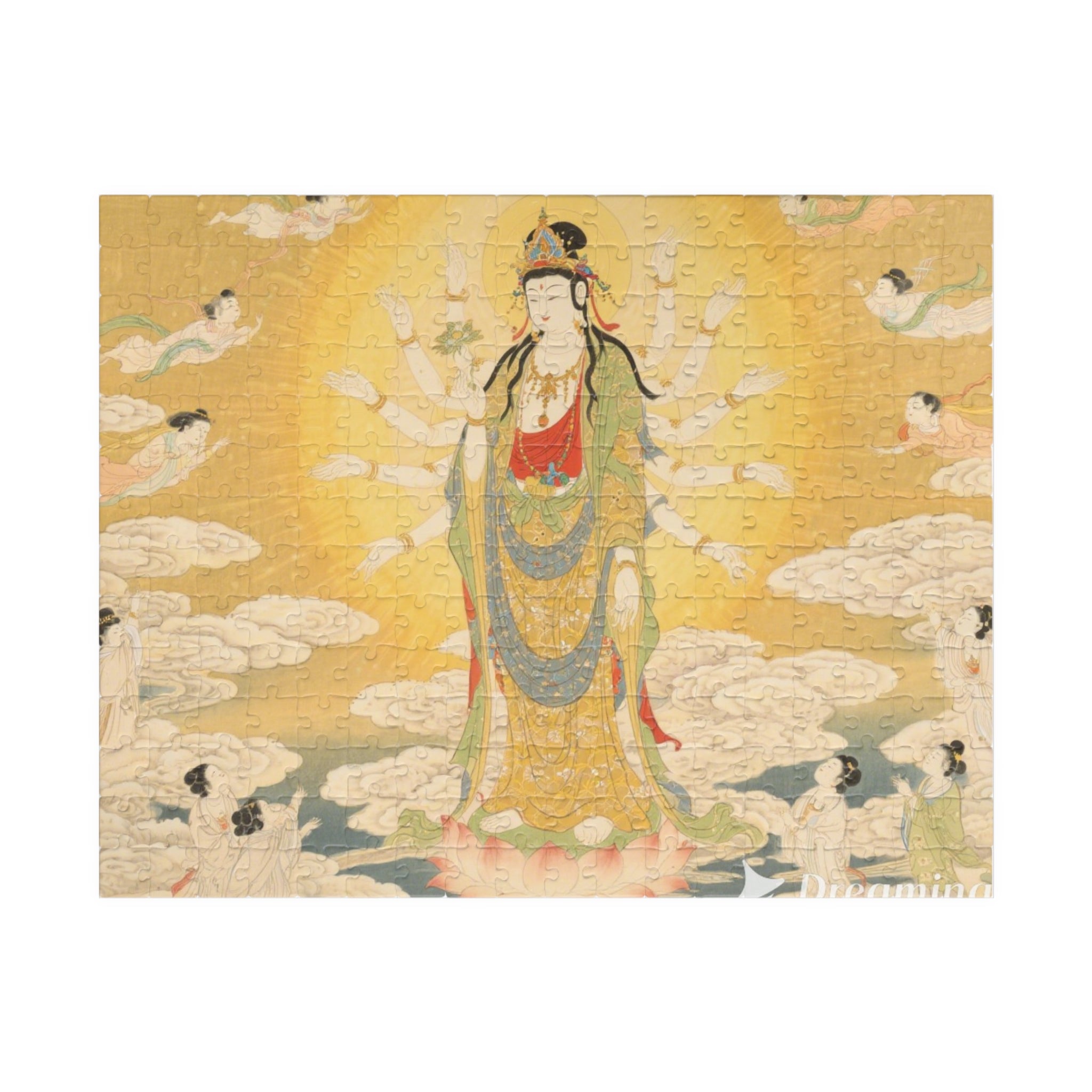 Puzzle - Serene Buddha, 1014 Piece, Meditation Art, Mindfulness Gift, Family Activity