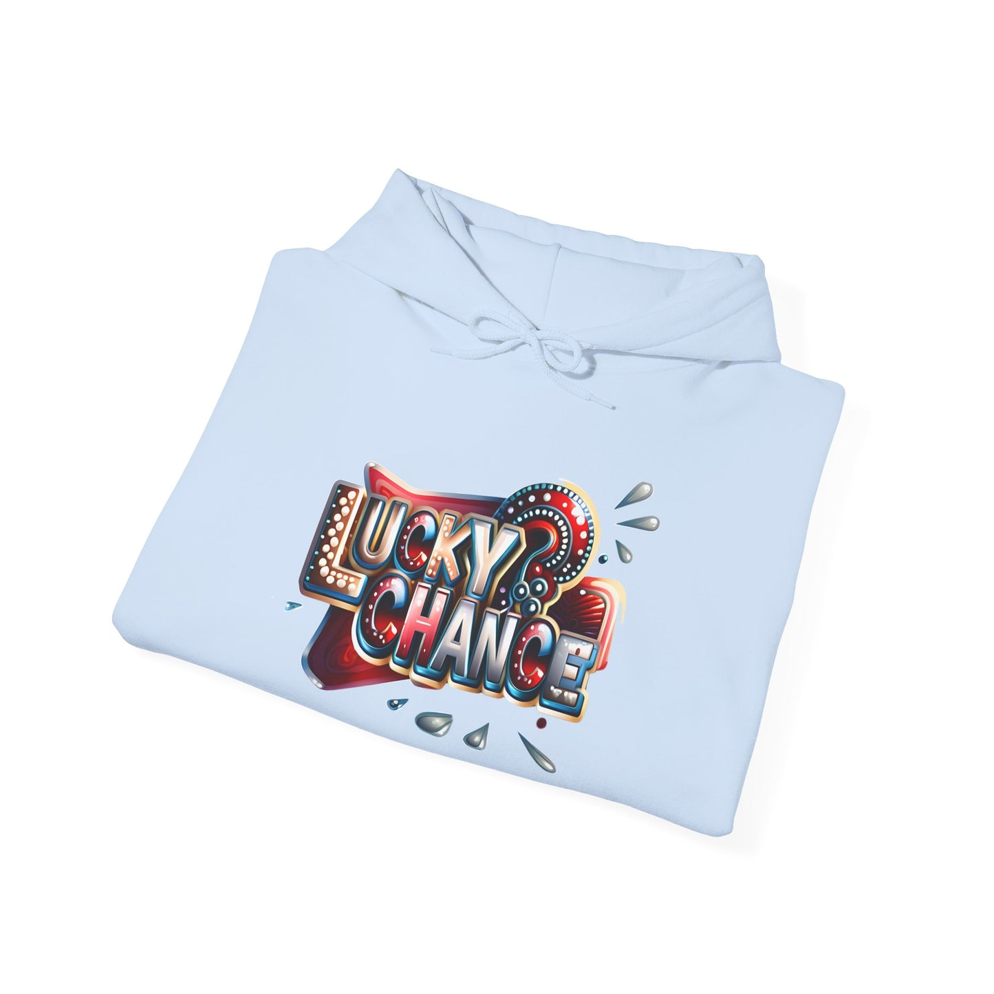 Lucky Chance Hooded Sweatshirt | Cozy Comfort, Unisex Hoodie, Perfect for Casual Outings, Great Gift for Birthdays, Lucky Charm Apparel