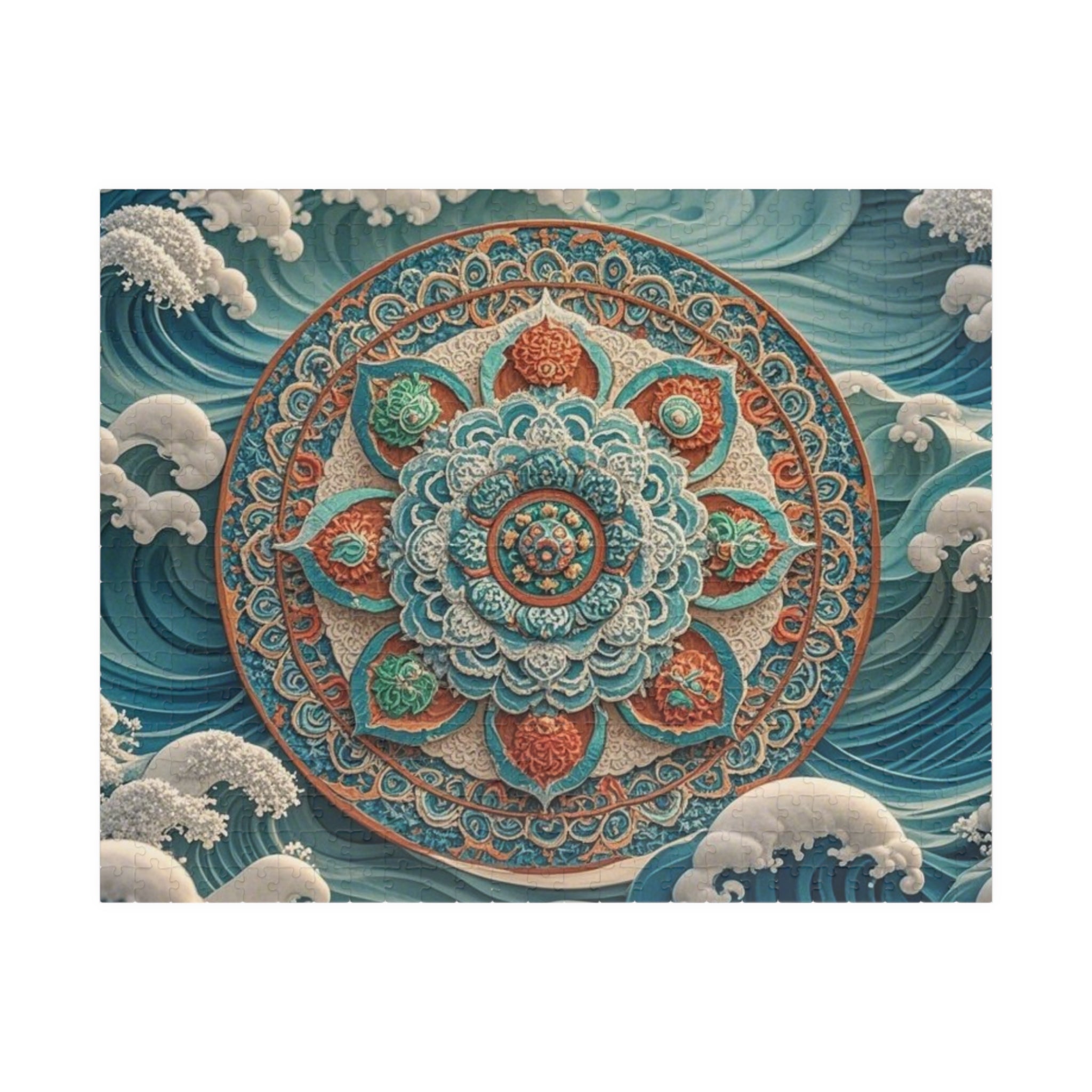 Puzzle - Mandala Motif Design