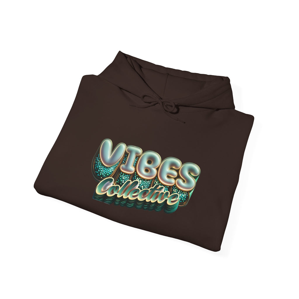 Vibes Collective Hoodie — Decorative Moth Graphic Streetwear