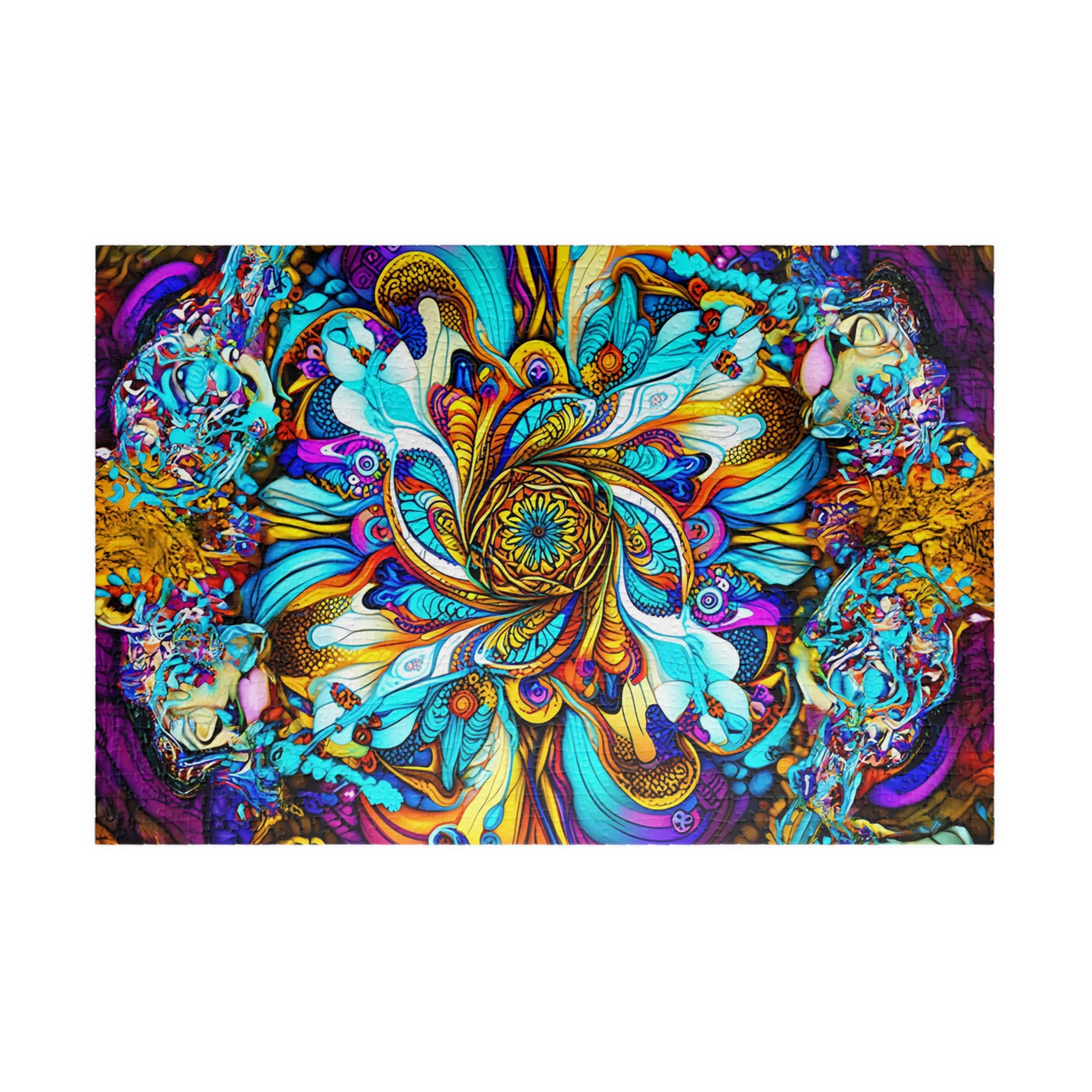 Vibrant Art Puzzle – 110, 252, 520, 1014-piece Jigsaw, Colorful Home Decor, Unique Gift for Puzzle Lovers, Family Fun Activity, Art [...]