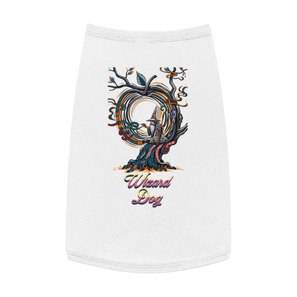 Wizard Dog Pet Tank Top, Cute Dog Shirt, Pet Apparel, Adorable Pet Gift, Dog Lover Gift, Halloween Dog Costume