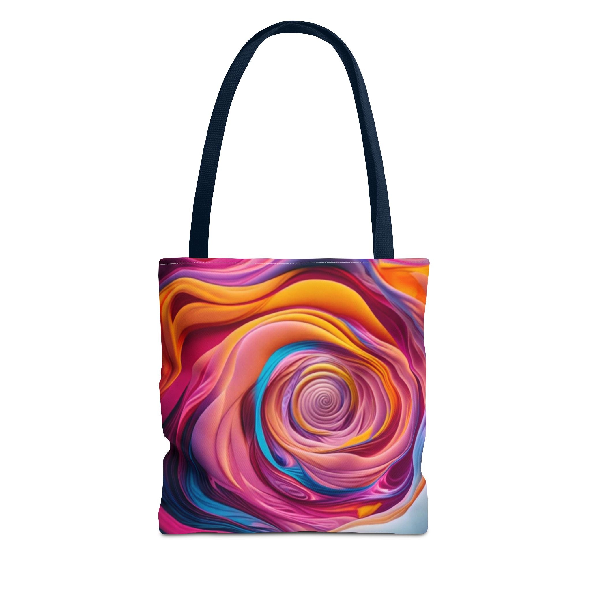 Artistic Floral Tote Bag, Colorful Shoulder Bag, Bohemian Style Tote, Gift for Flower Lovers, Shopping Bag, Eco-Friendly Canvas
