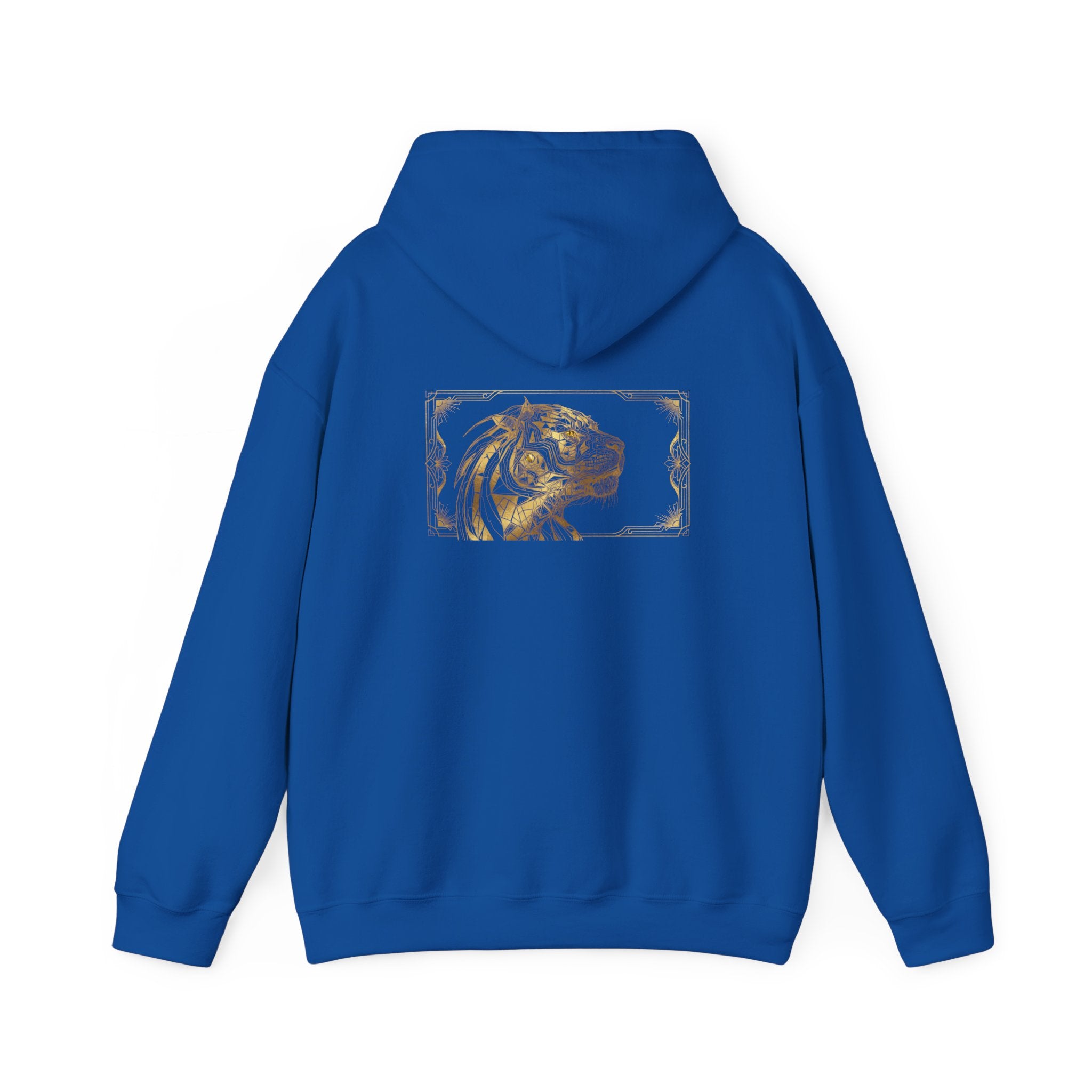 Leo Pride Hoodie — Gold Lion Art "Be Fierce" Sweatshirt