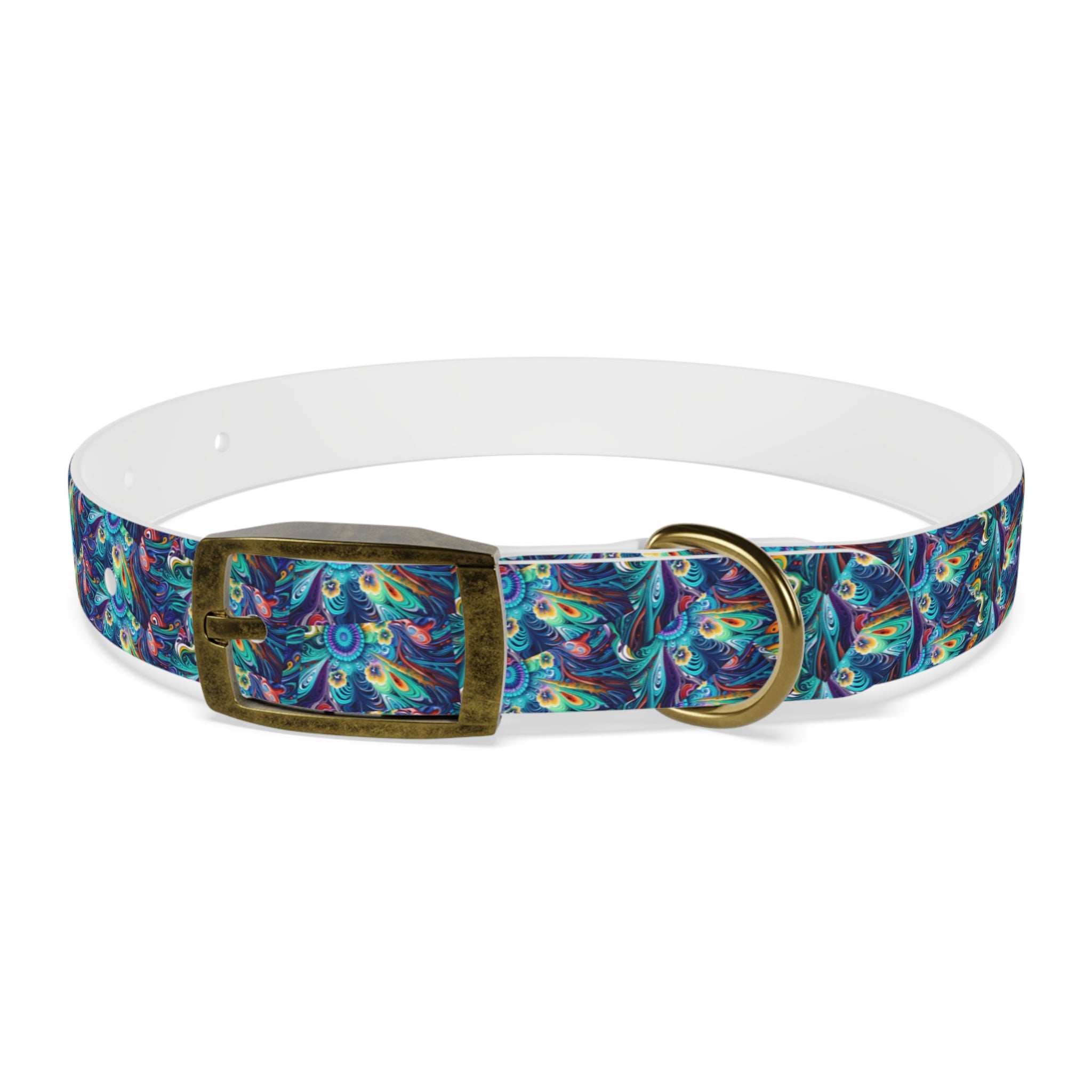Dog Collar - Colorful and Heartwarming  Floral Design