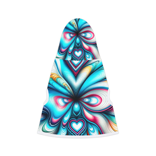 Vibrant Pet Hoodie  Dogs and Cats, Cozy Furry Fashion, Perfect Gift for Pet Lovers, Unique Design for Holidays