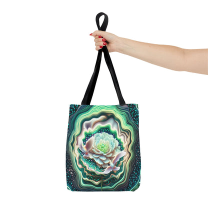 Floral Pattern Tote Bag, Eco-Friendly Shopping Bag, Art Tote, Gift for Mom, Beach Bag, Boho Flower Bag