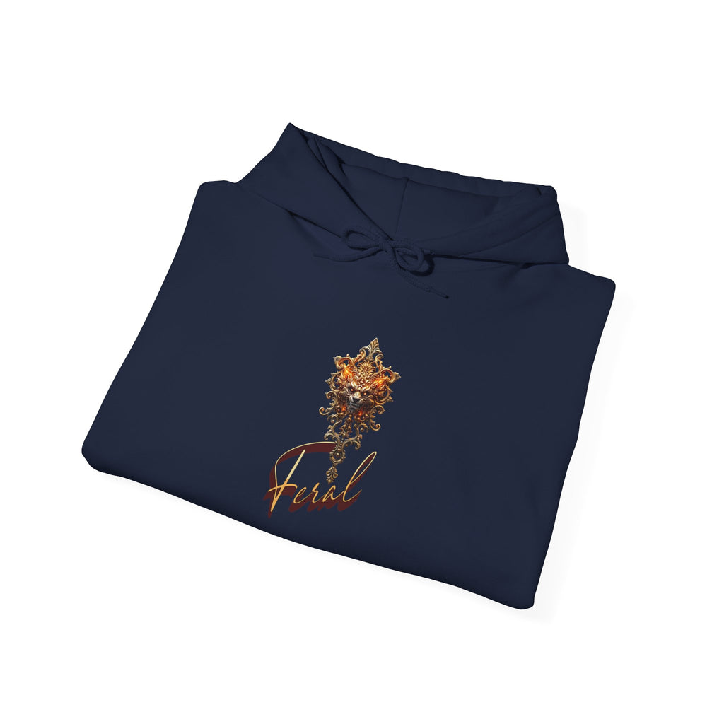 Leo Pride Hoodie — Gold Lion Art "Be Fierce" Sweatshirt