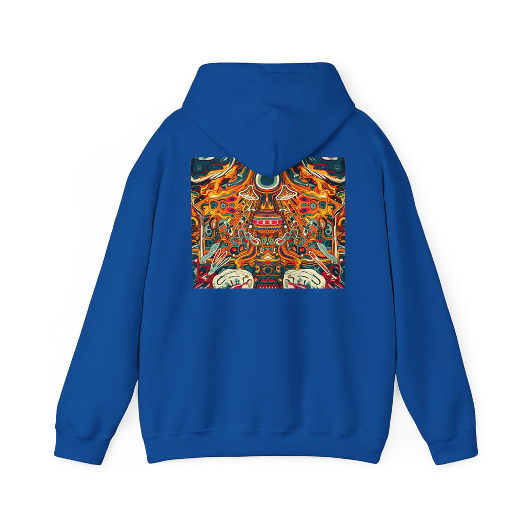 Psychedelic Abstract Hoodie – Vibrant Trippy Art Pullover