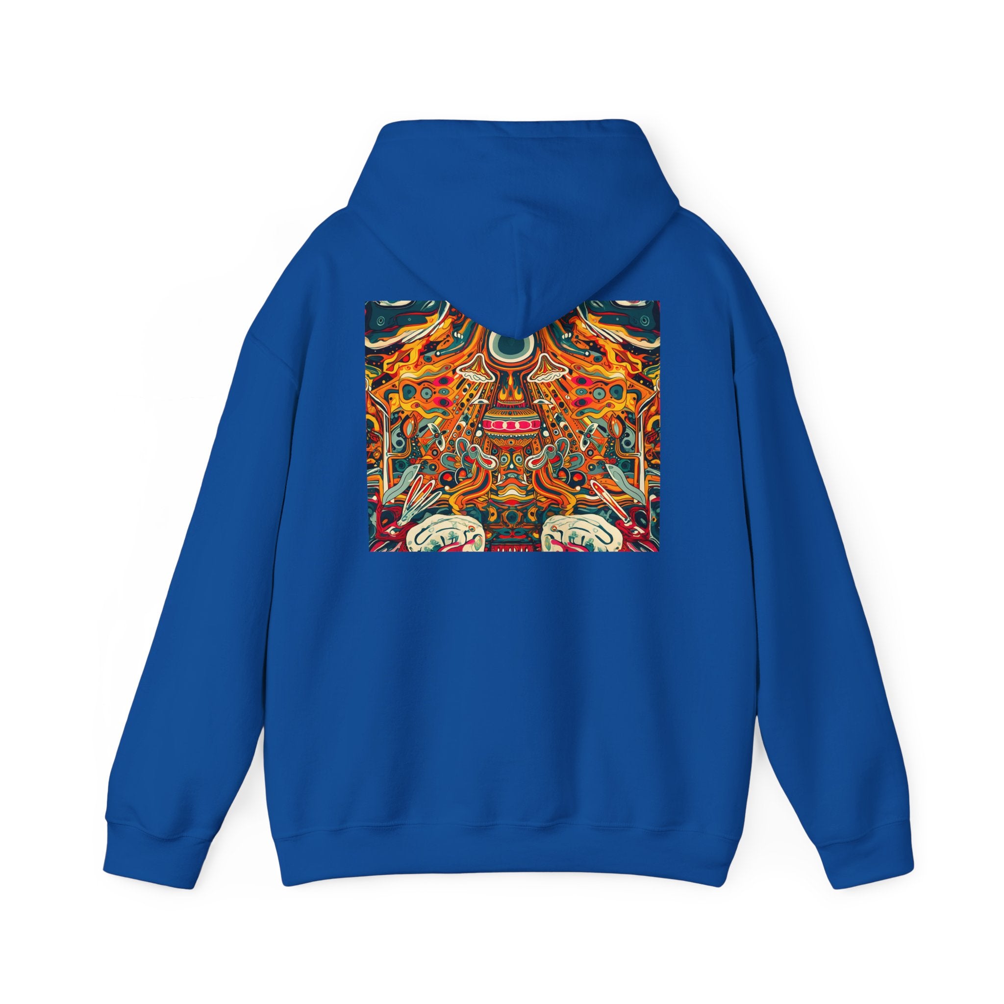 Psychedelic Abstract Hoodie – Vibrant Trippy Art Pullover