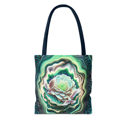 Floral Pattern Tote Bag, Eco-Friendly Shopping Bag, Art Tote, Gift for Mom, Beach Bag, Boho Flower Bag