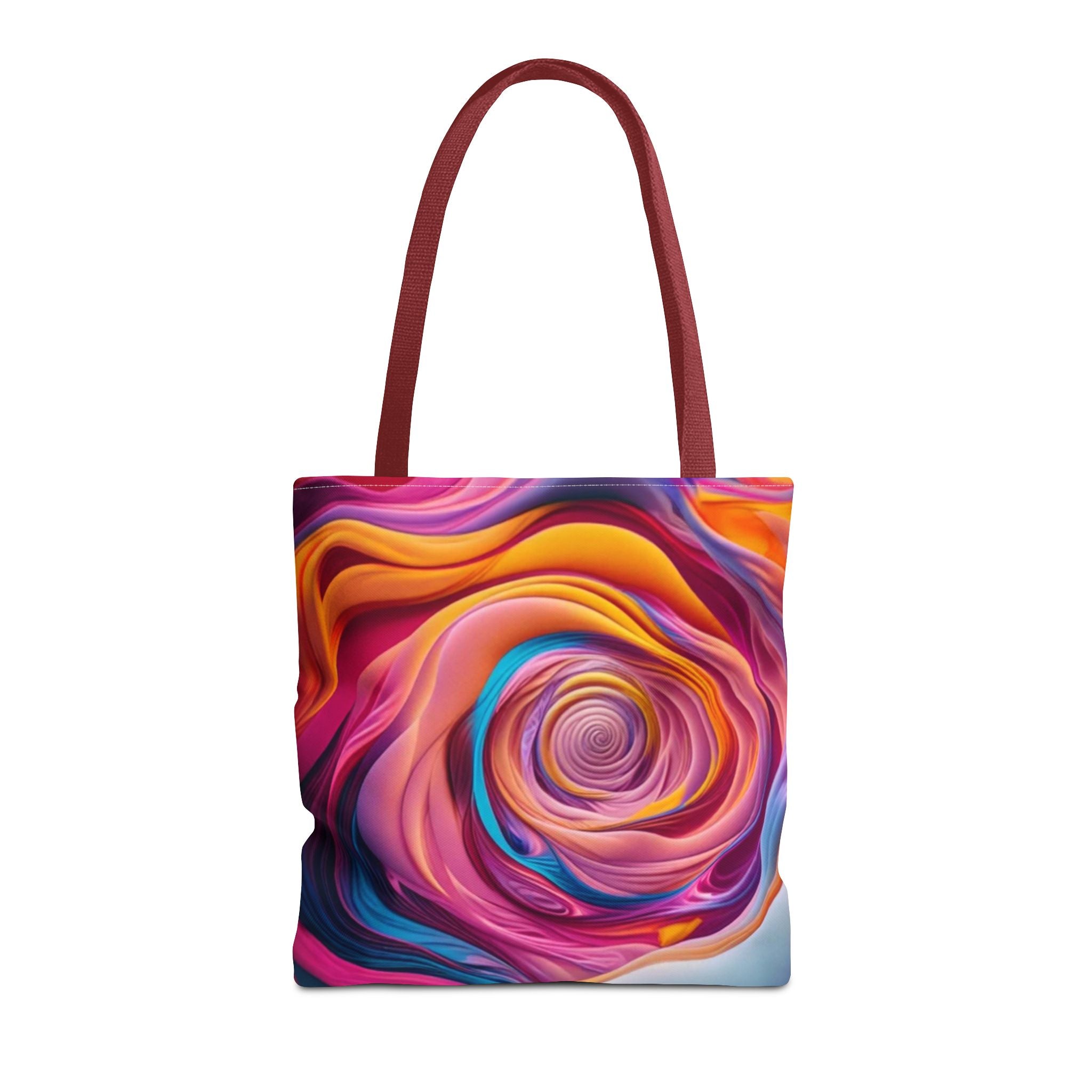 Artistic Floral Tote Bag, Colorful Shoulder Bag, Bohemian Style Tote, Gift for Flower Lovers, Shopping Bag, Eco-Friendly Canvas