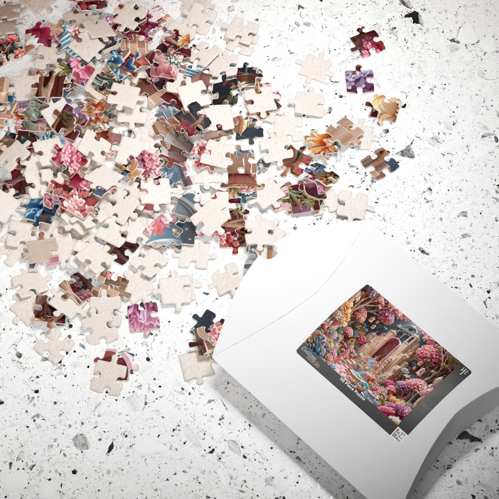 Fantasy Garden Puzzle - Enchanting 110, 252, 520-Piece Jigsaw for Relaxation and Fun, Perfect Gift for Puzzle Lovers, Family [...]