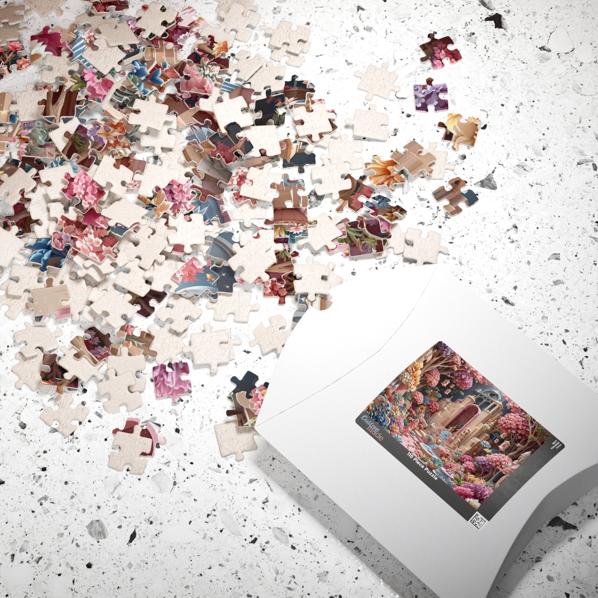 Fantasy Garden Puzzle - Enchanting 110, 252, 520-Piece Jigsaw for Relaxation and Fun, Perfect Gift for Puzzle Lovers, Family [...]