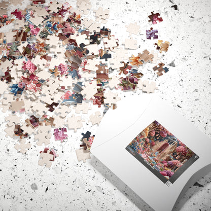 Fantasy Garden Puzzle - Enchanting 110, 252, 520-Piece Jigsaw for Relaxation and Fun, Perfect Gift for Puzzle Lovers, Family [...]