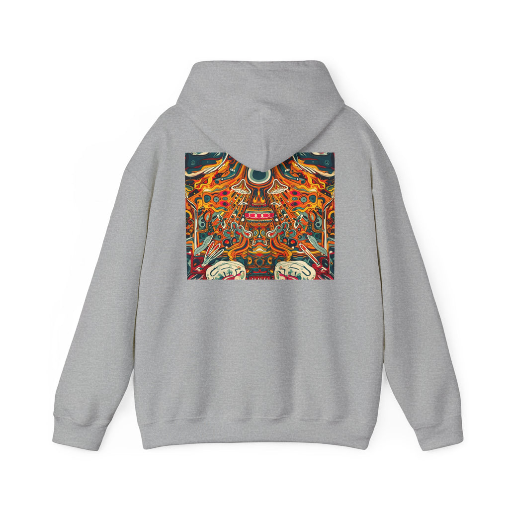 Psychedelic Abstract Hoodie – Vibrant Trippy Art Pullover