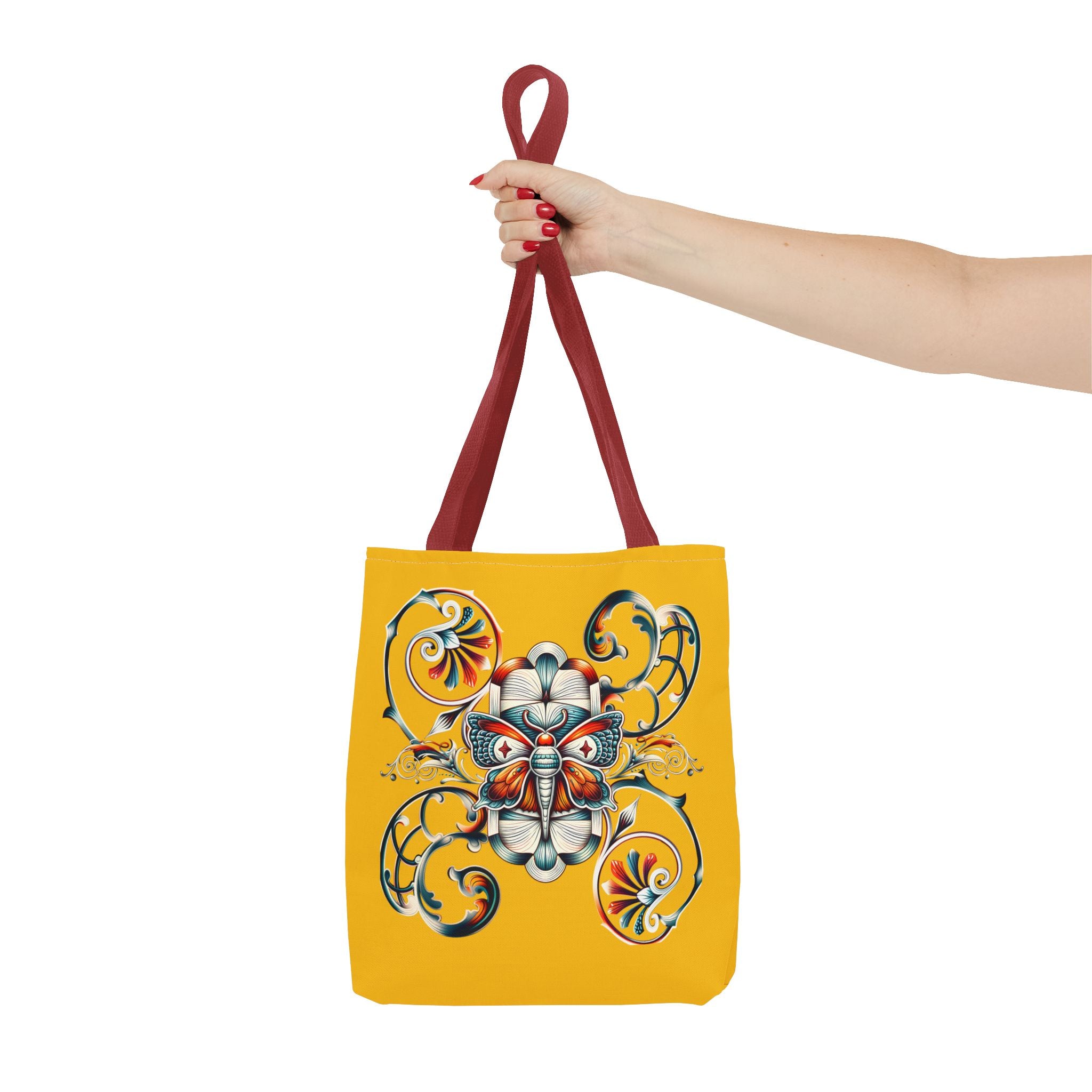 Butterfly Heart Tote Bag