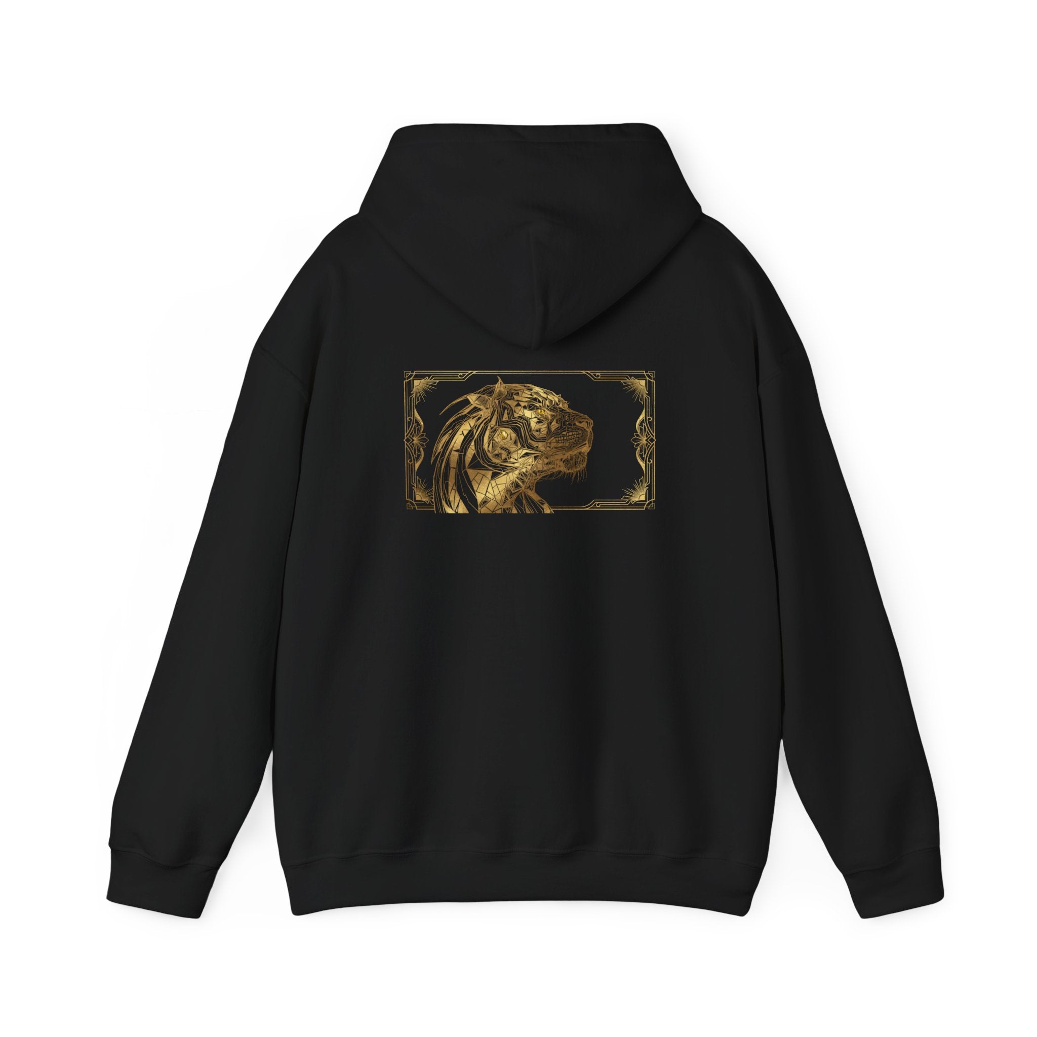 Leo Pride Hoodie — Gold Lion Art "Be Fierce" Sweatshirt