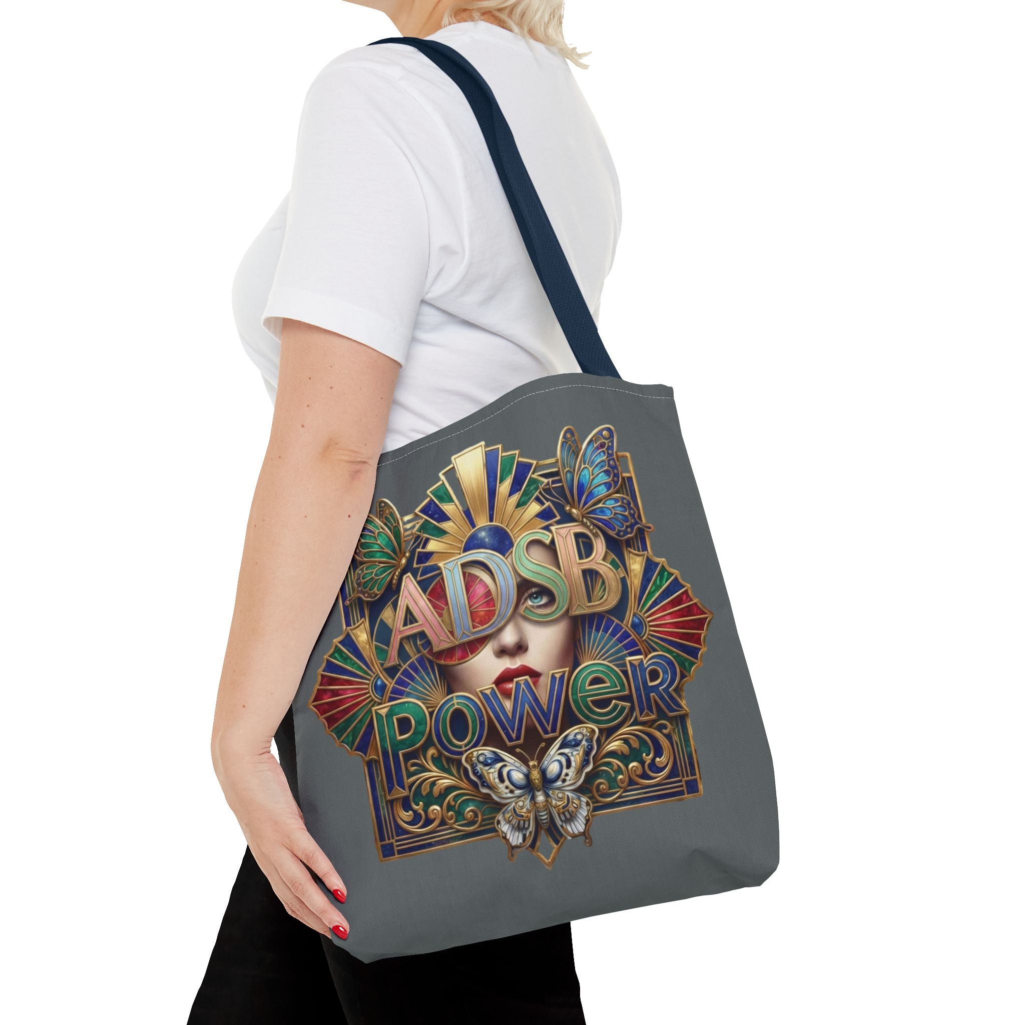 Tote Bag — 'ADSB Power' Decorative Art Nouveau Tote