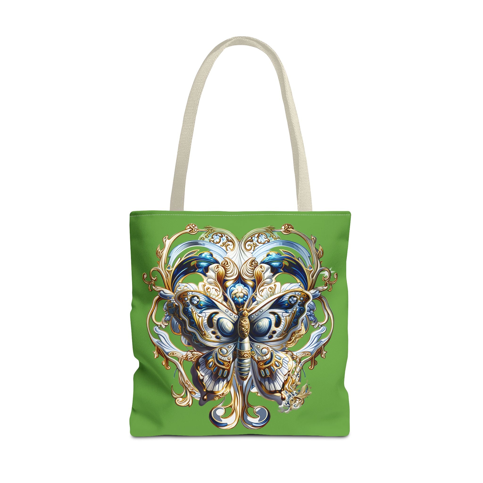 Butterfly Floral Tote Bag