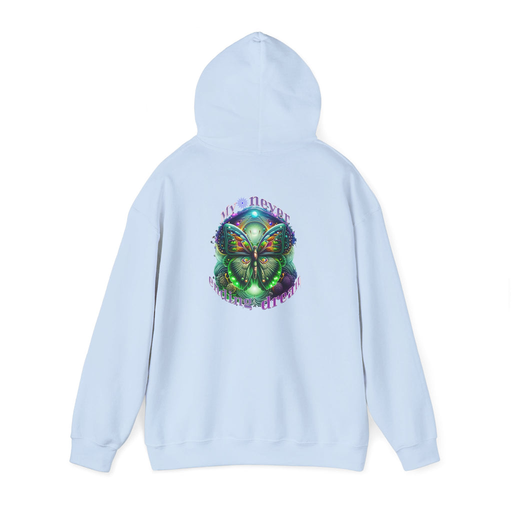 Enchanted Butterfly Hoodie - Cozy Unisex Sweatshirt, Nature Lover Gift, Cool Streetwear, Eco-Friendly Apparel, Festival Wear