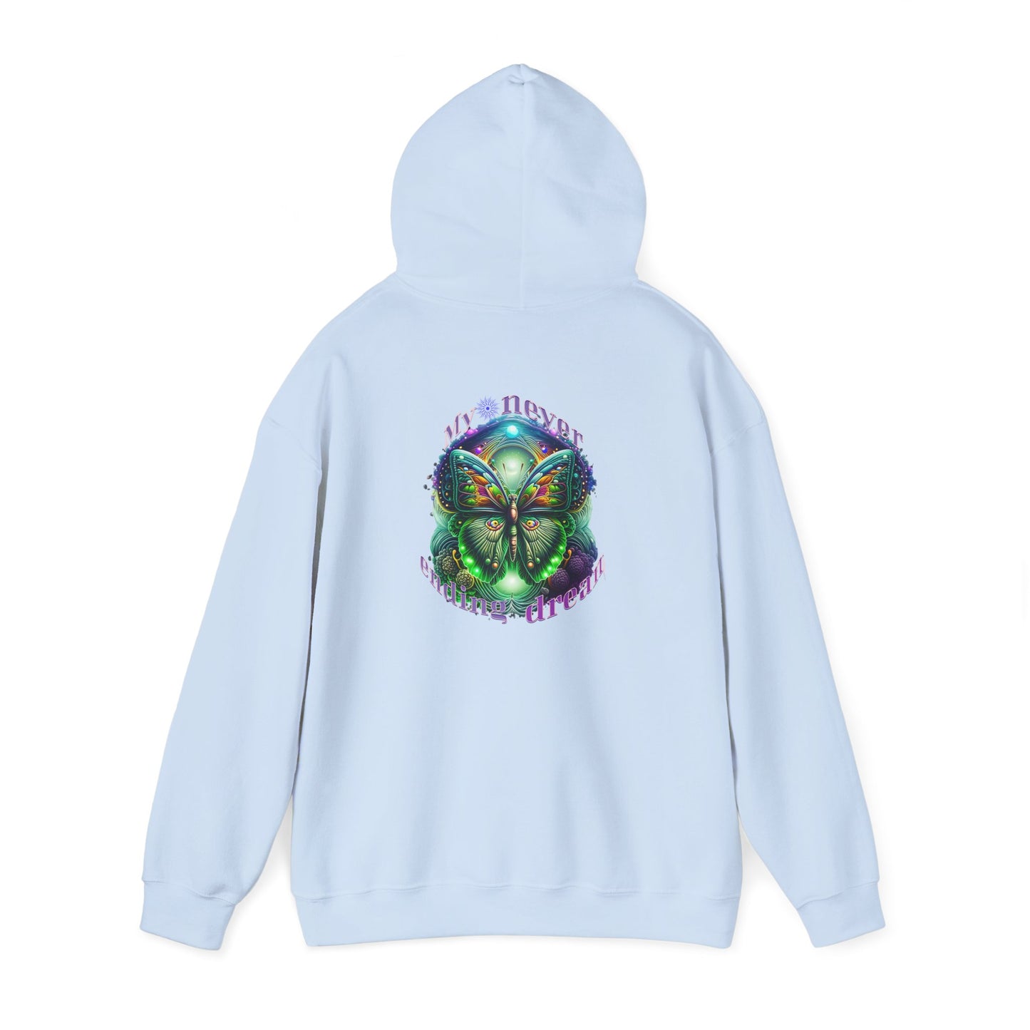 Enchanted Butterfly Hoodie - Cozy Unisex Sweatshirt, Nature Lover Gift, Cool Streetwear, Eco-Friendly Apparel, Festival Wear