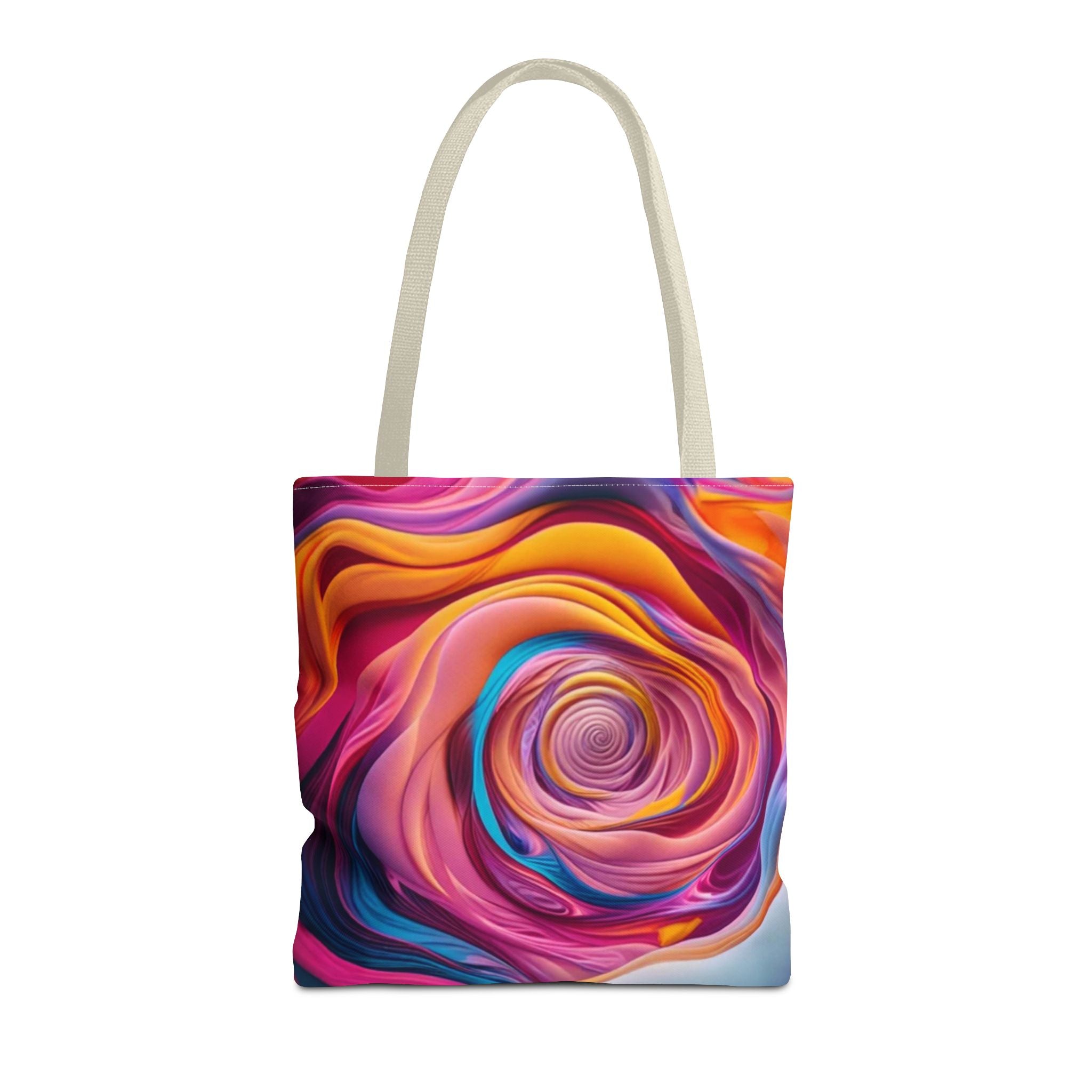 Artistic Floral Tote Bag, Colorful Shoulder Bag, Bohemian Style Tote, Gift for Flower Lovers, Shopping Bag, Eco-Friendly Canvas