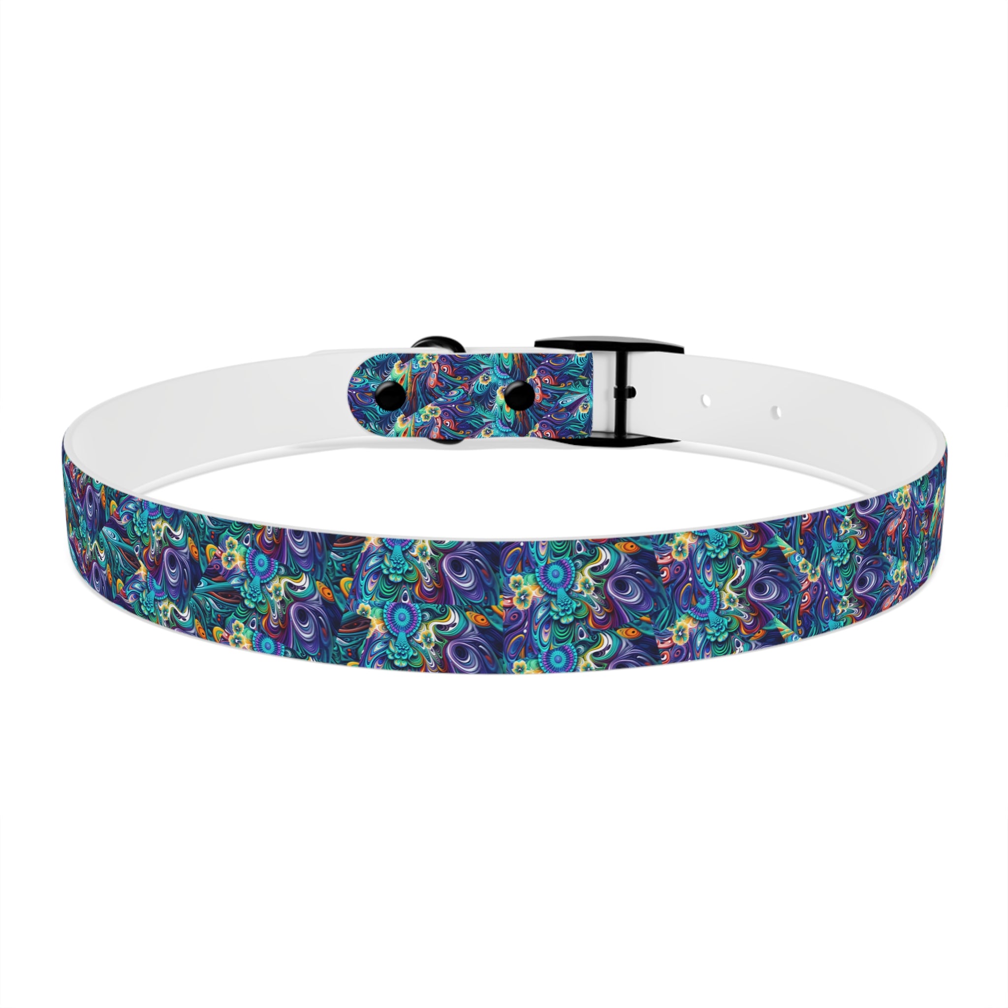 Dog Collar - Colorful and Heartwarming  Floral Design