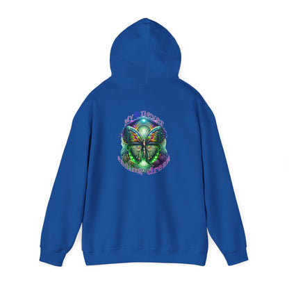 Enchanted Butterfly Hoodie - Cozy Unisex Sweatshirt, Nature Lover Gift, Cool Streetwear, Eco-Friendly Apparel, Festival Wear
