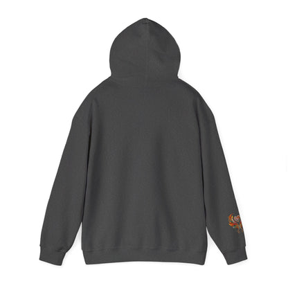 Colorful Heart Design Hooded Sweatshirt, Cozy Sweatshirt, Unisex Pullover, Gift for Him, Gift for Her, Casual Wear, Layering Essentials