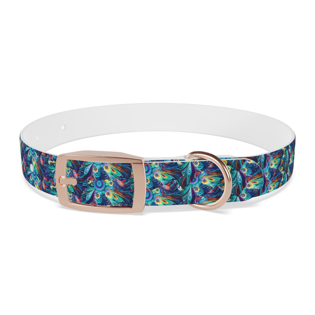Dog Collar - Colorful and Heartwarming  Floral Design