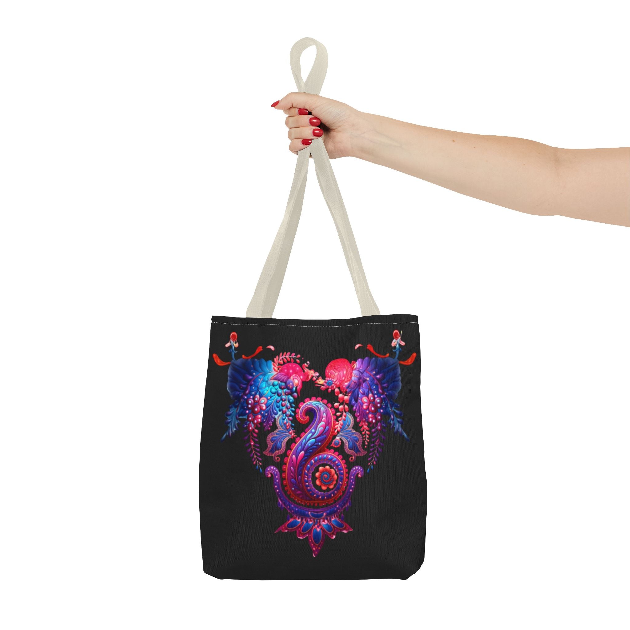Colorful Artistic Tote Bag, Stylish Bag for Art Lovers, Perfect for Shopping, Beach, Weekend Getaways, Gift for Her