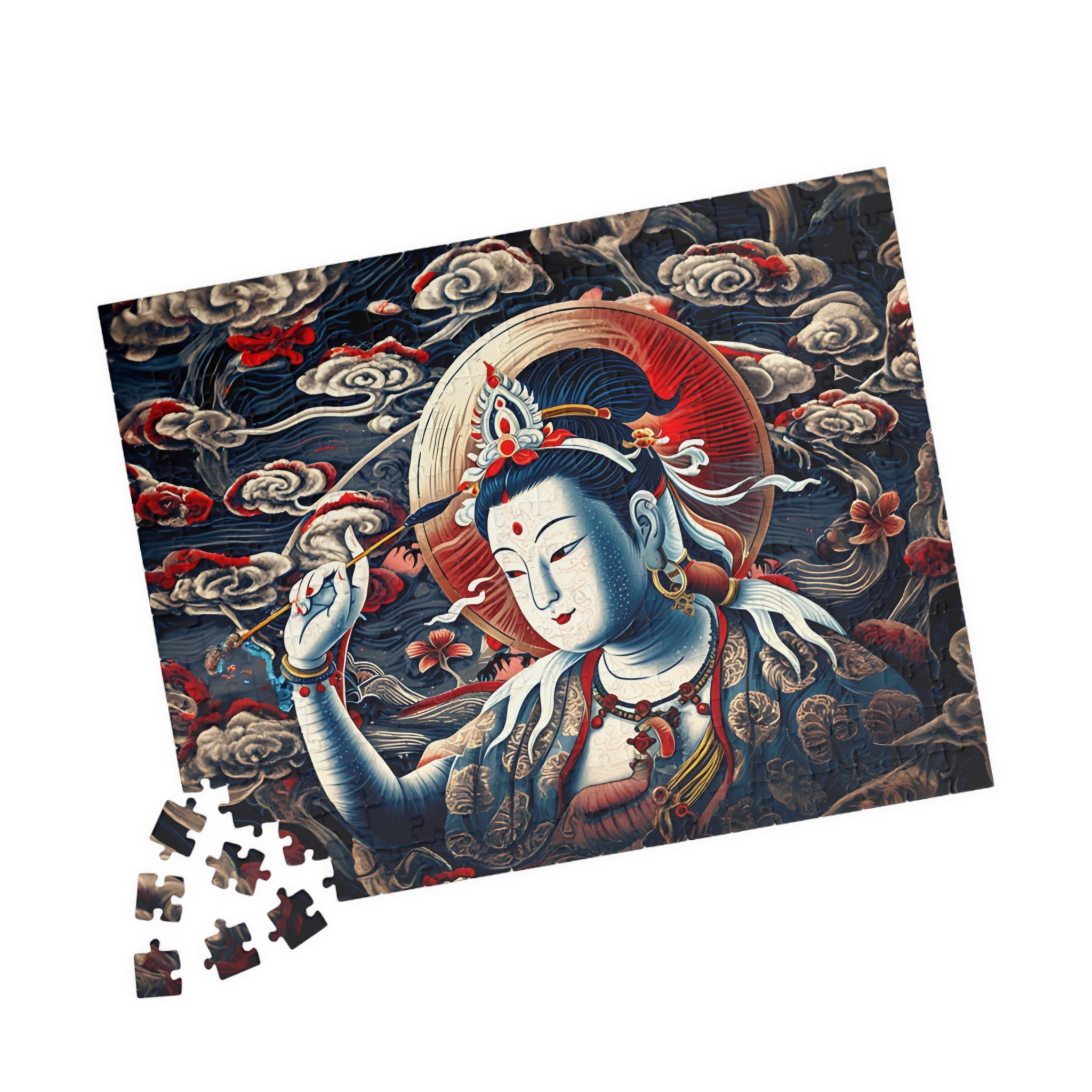 Buddha Art Puzzle — Meditation-Inspired Jigsaw (110/252/520/1014 pcs)